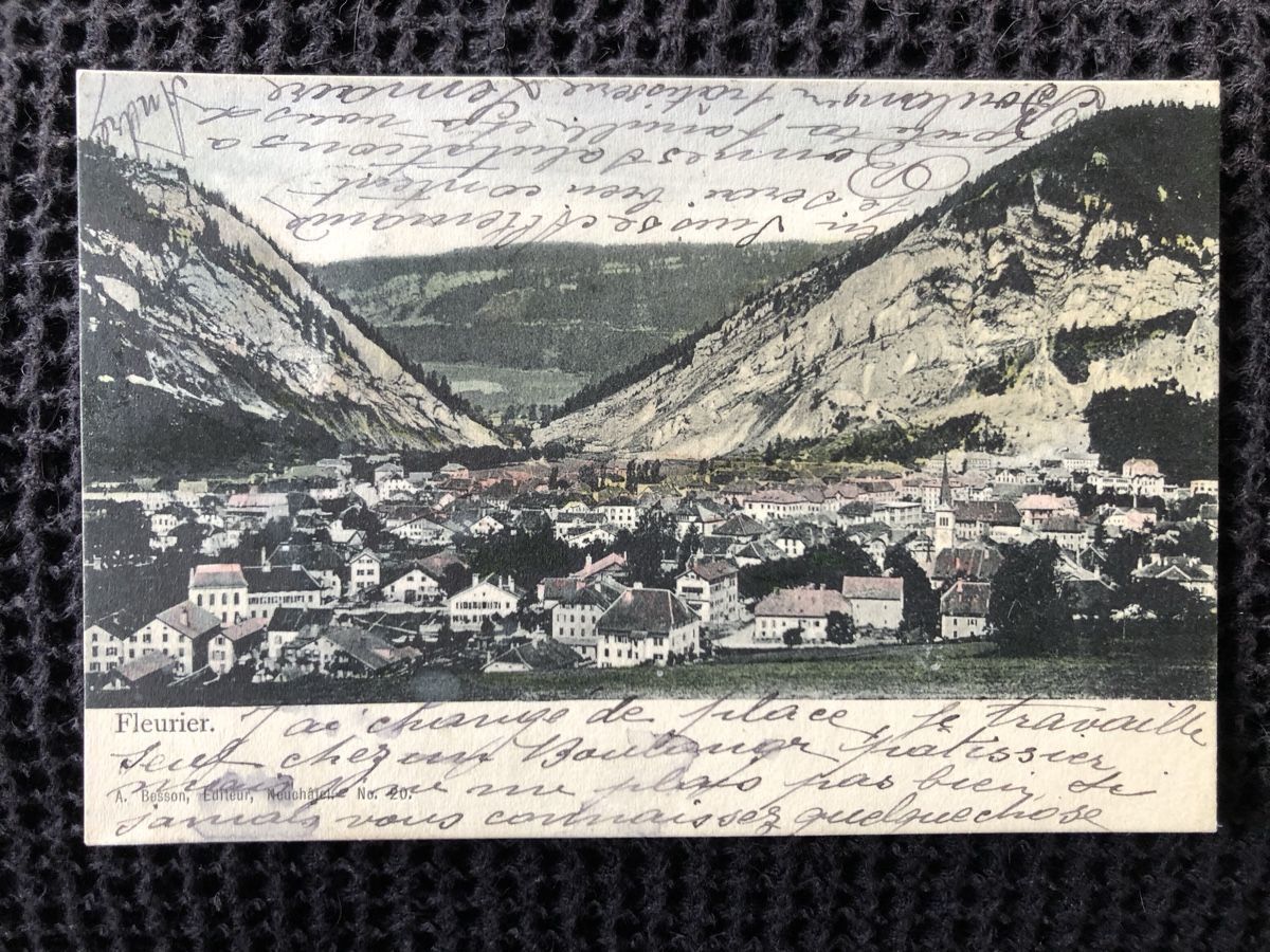 Cartes postales: Ansichtskarte Fleurier – D'occasion à Näfels par fritzjk