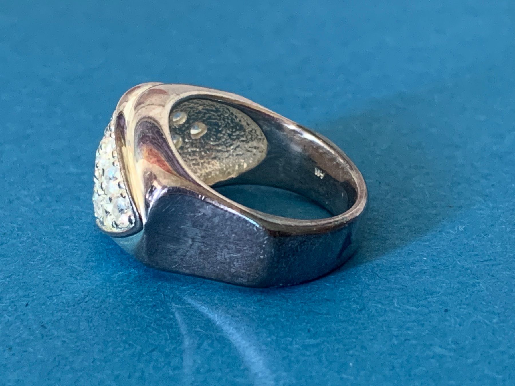 Anelli: Silberring weisses Auge (53) – Usato da Laufen venduto da belleskulptur 9