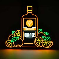 Jägermeister Orange Leuchtreklame Neon Schild LED