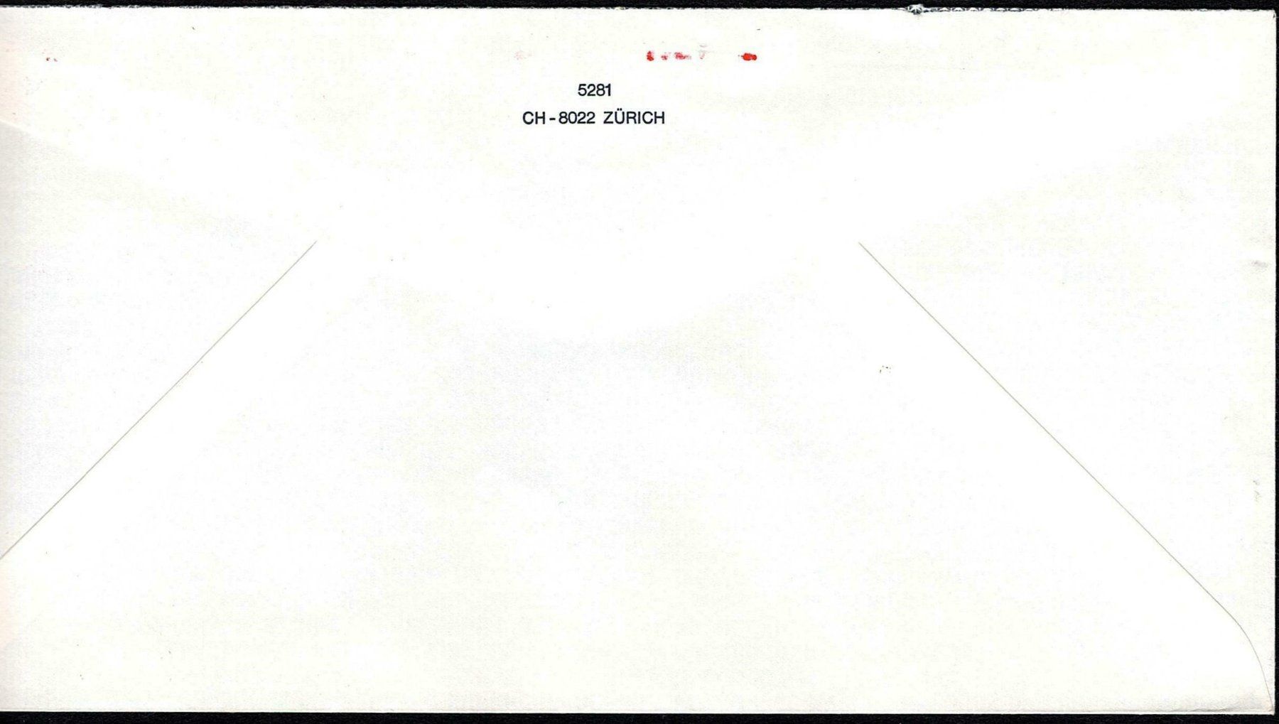 Tutti i francobolli: 1981_5 Couvert mit Firmen-Freistempel – Usato da Thun venduto da Nissan 9