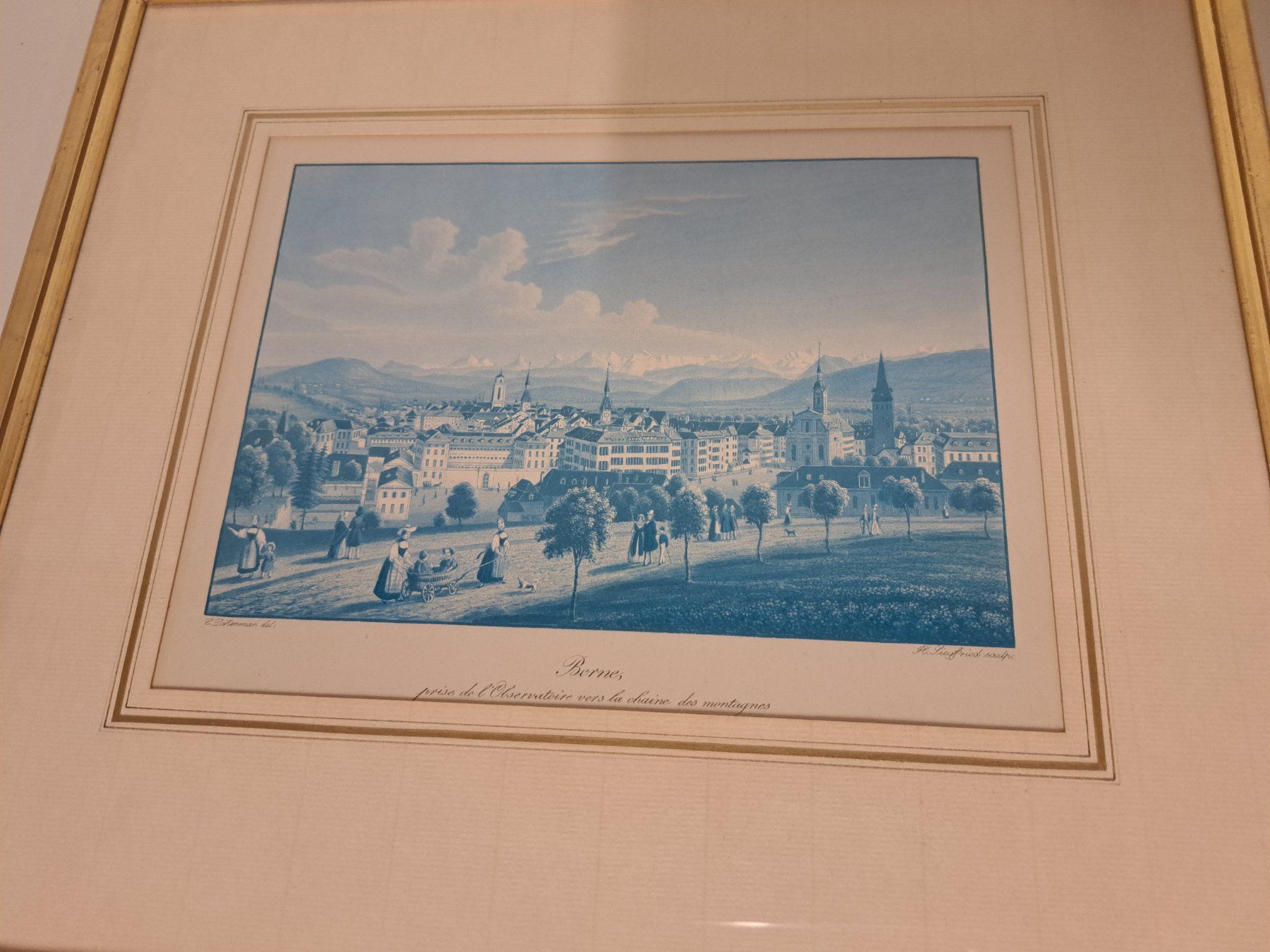 Incisioni: 3x Stich Bild Litho/ Bern – Usato da Belp venduto da deal-now 3