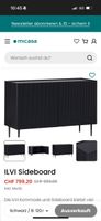 Micasa ILVI Sideboard, Schwarz, neu und Original Verpackt.