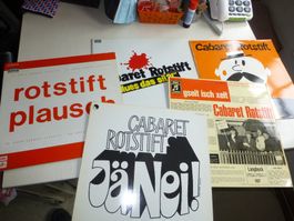 6 x Cabaret Rotstift Lps 5 lps im sehr guten Zustand