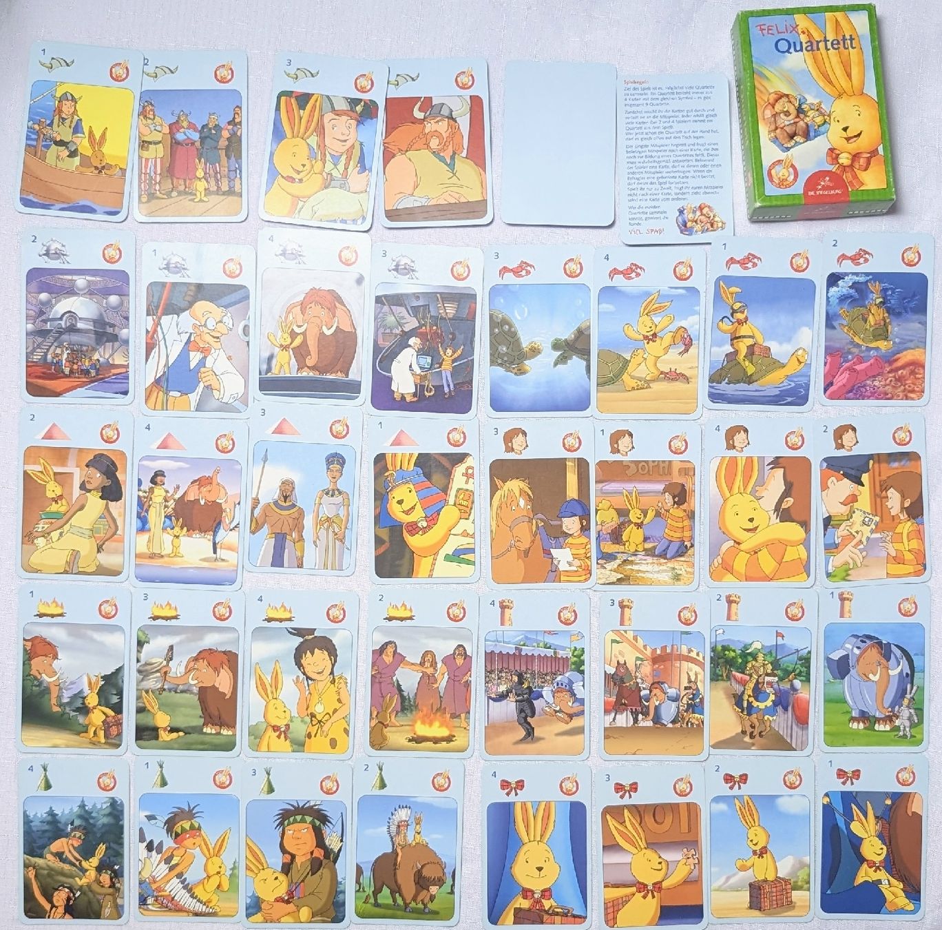 Giochi: Felix Quartett - Spiegelburg - 2005 – Nuovo (secondo la descrizione) da Wängi venduto da ABIZONE-86 2