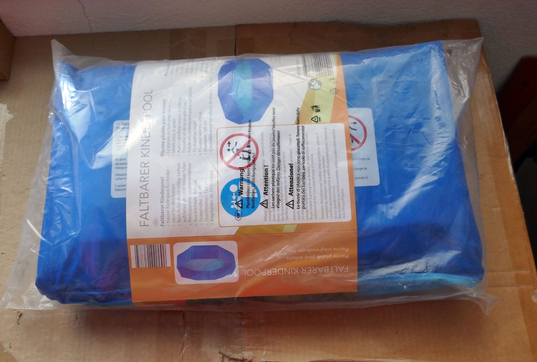Piscines: Faltbarer Kinderpool - 120cm – D'occasion à Ehrendingen par Wolfmanjack 2