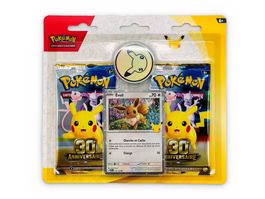 Duo Pack (Eevee Blister) Pokémon 30e Anniversaire - FR