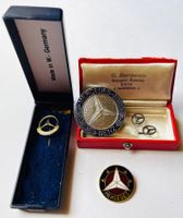 Mercedes-Benz,Emblem-Nadel-Brosche, 500 000 Km in Silber 835