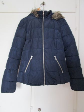 Winterjacke dunkelblau