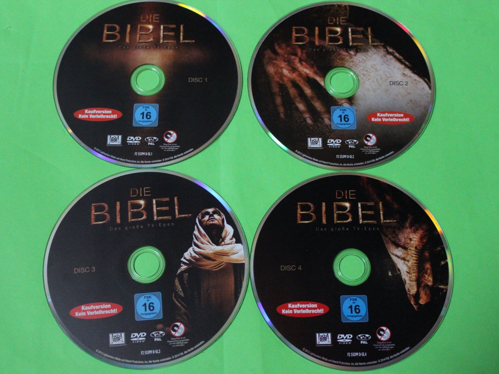 Tous les DVDs: Die Bibel - Das grosse TV-Epos 4DVD – D'occasion à Tübach par JamesStone 3