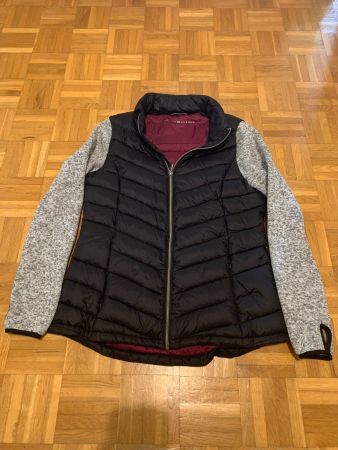 Veste femme Tommy Hilfiger noire en plumes taille M