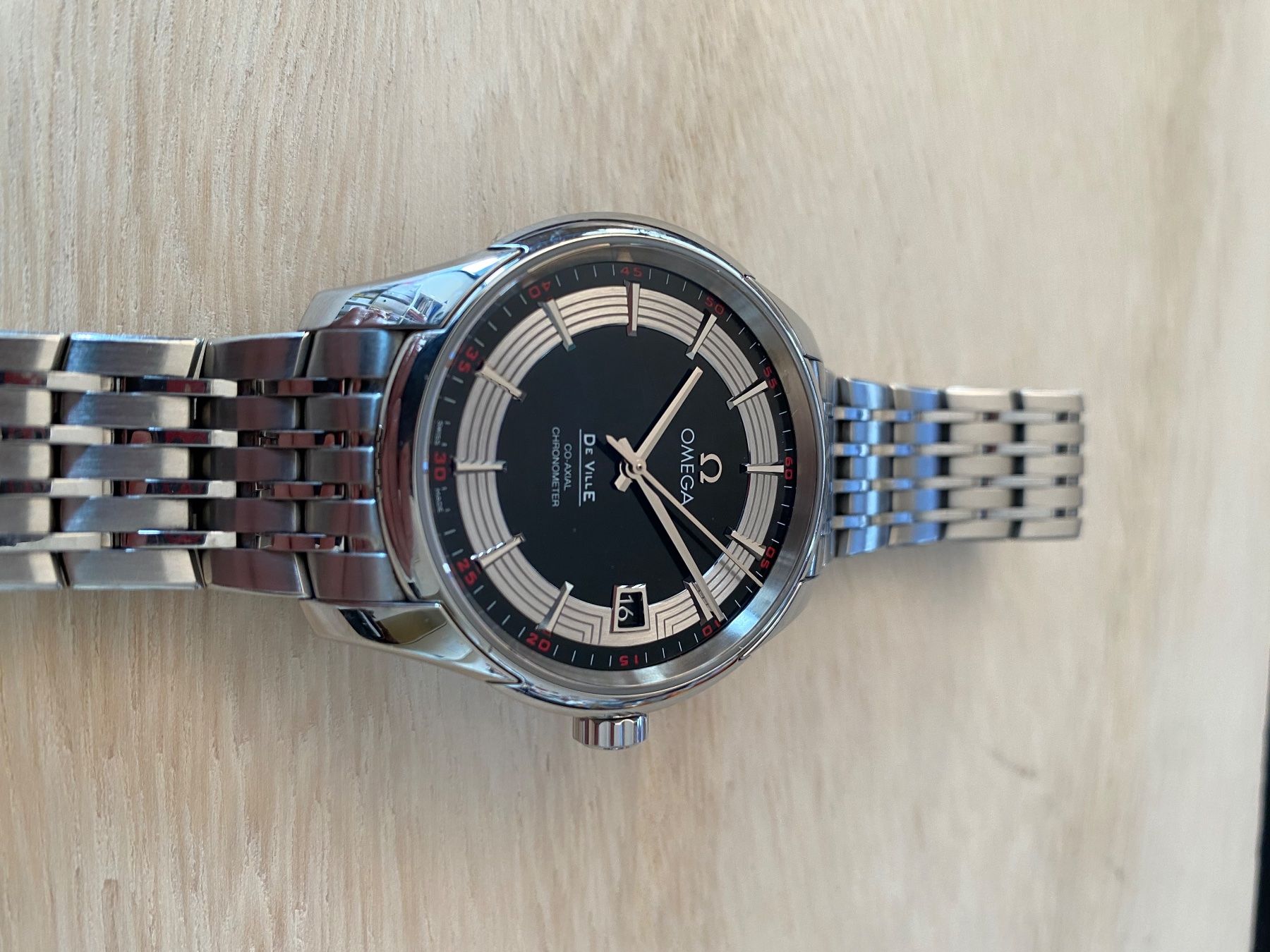 Omega Uhren: OMEGA "DE Ville" Hour Vision Full Case Co-Axial ab Revision – Neu (gemäss Beschreibung) aus Zug von R-L-X 5