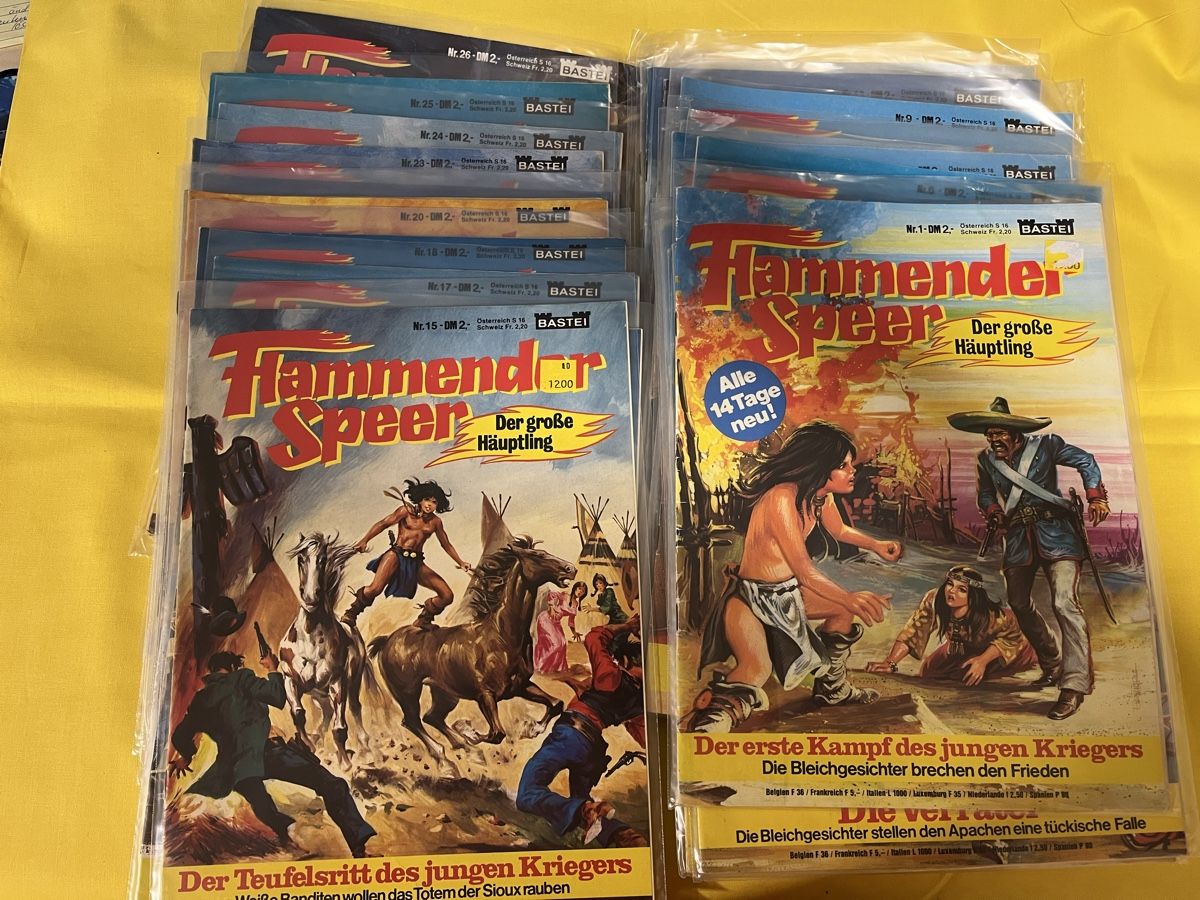 Fumetti: Flammender Speer 1-26 komplett  – Usato da Oberentfelden venduto da kar_sd97 3