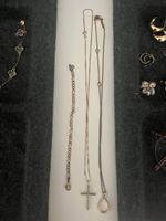 3 Ketten aus gold und roségold Pandora