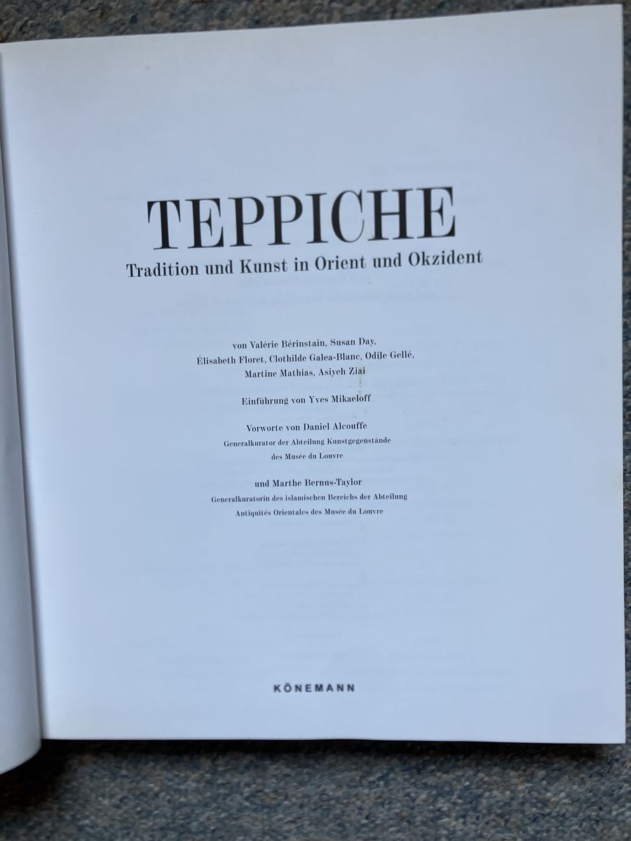 Bücher: Buch Teppiche – Gebraucht aus Lyss von Punktum01 1