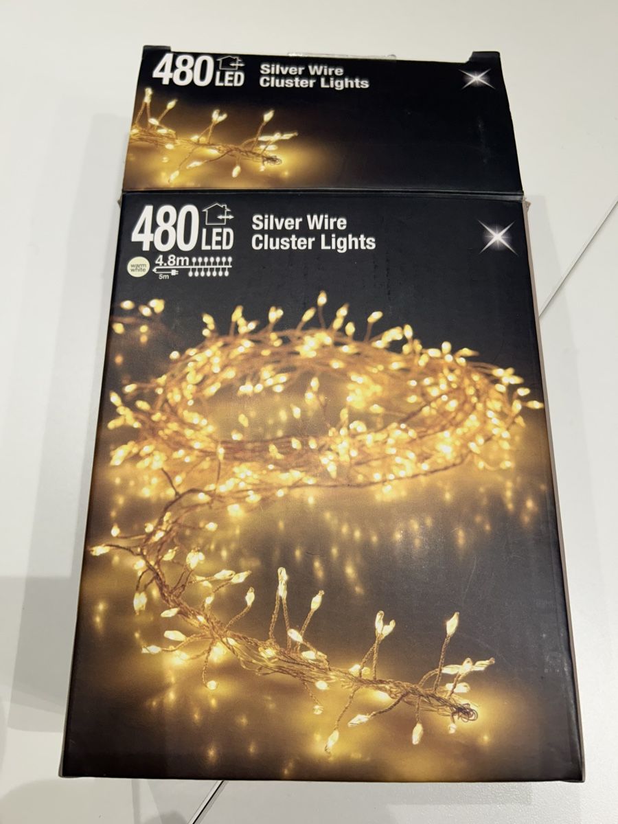 Ghirlande e barre luminose: Weihnachtsbeleuchtung Lichterkette 4,8 Meter – Usato da Gunten venduto da starfish3