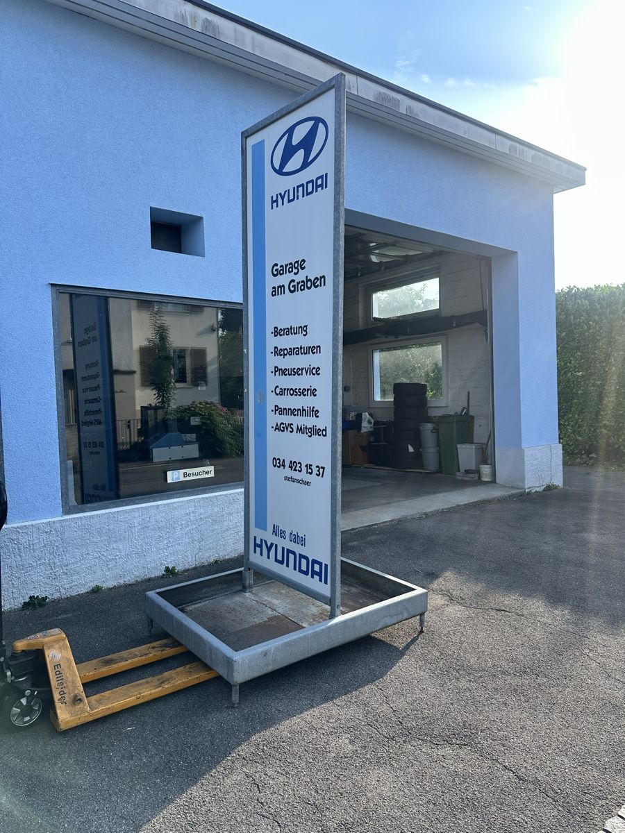 Schilder: Werbetafel – Gebraucht aus Burgdorf von mehari