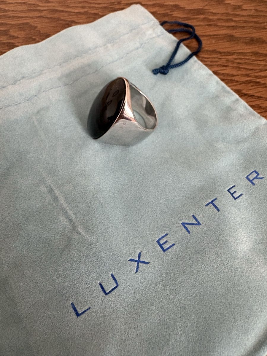 Onyx Bagues: Silberner Ring 925 mit schwarzem Onyx  Stein – Neuf avec emballage d'origine à Würenlos par maxli012 3