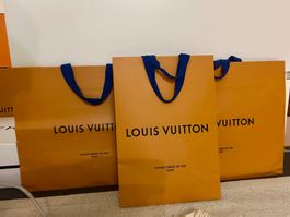 Gift Paper bag Tüte Louis Vuitton- 1BIG, 1Small
