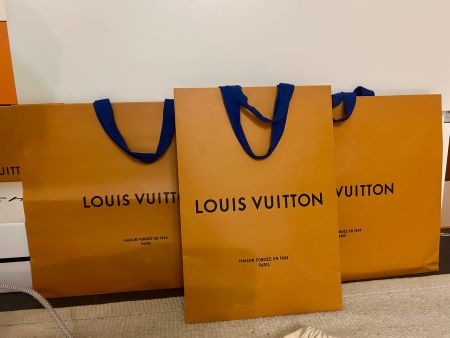 Gift Paper bag Tüte Louis Vuitton- 1BIG, 1Small