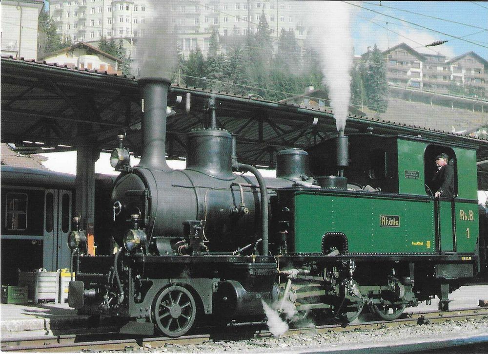 RhB Dampflokomotive G 3/4 1 