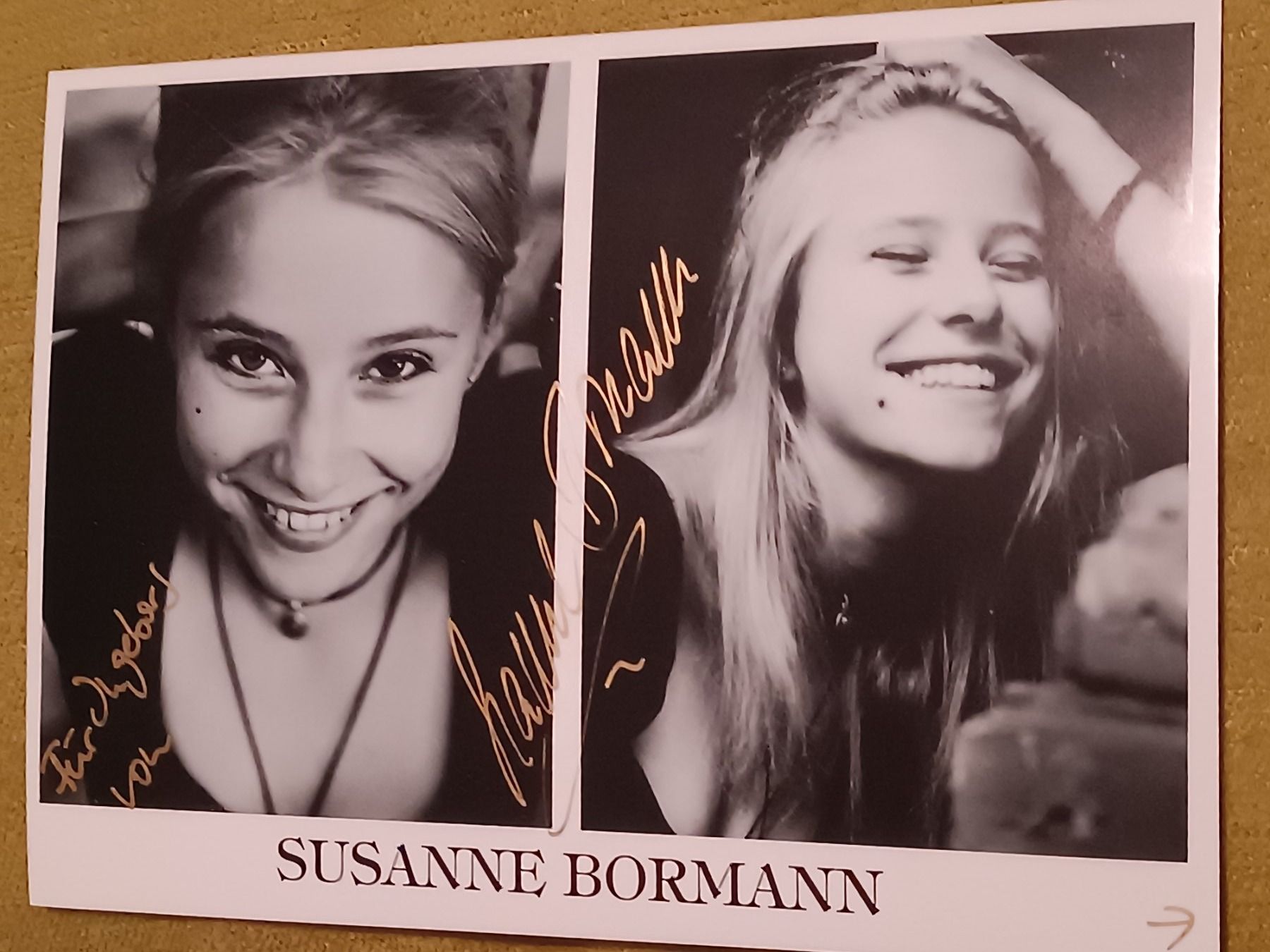 Autografi: Susanne Bormann - handsigniert – Usato da Menziken venduto da Autogramme