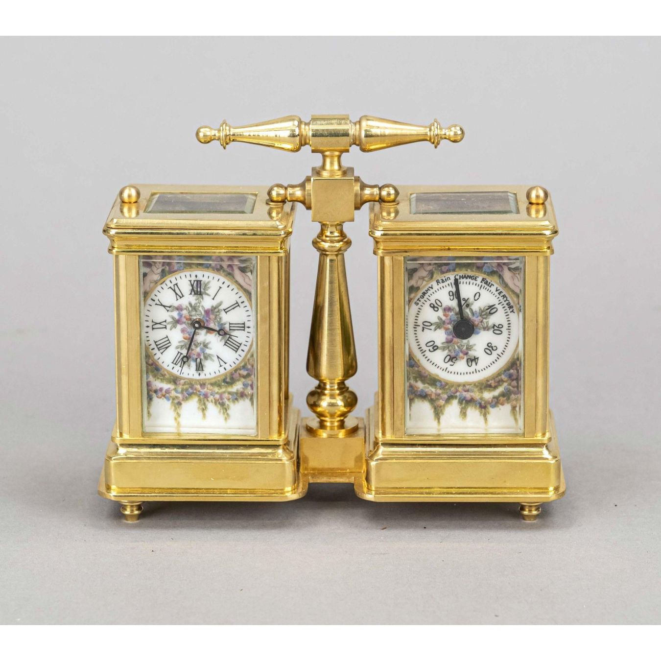 Pendules & Horloges murales: Travel clock and barometer, 2nd half 20th century – D'occasion à Morges par 4WLS