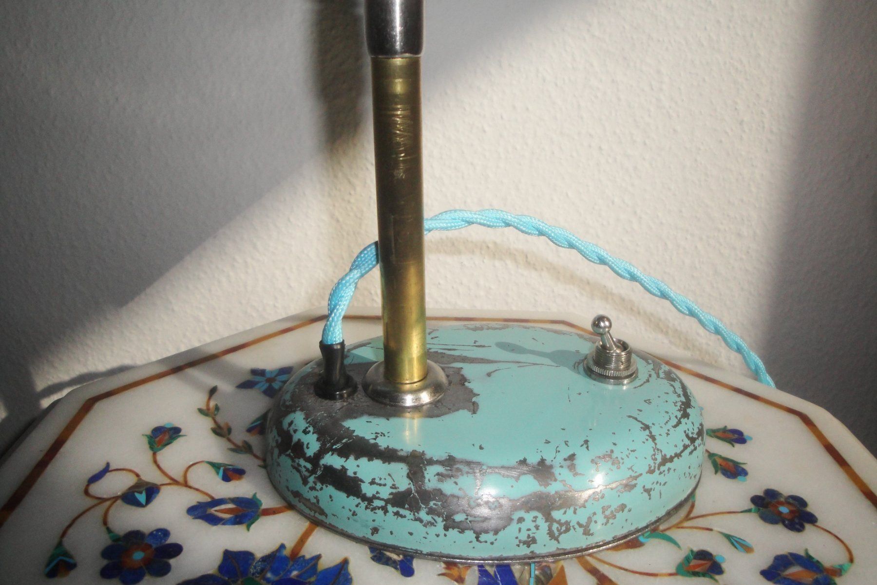 Lampade: Tischleuchte aus Metall – Usato da Zürich venduto da Paykan 4