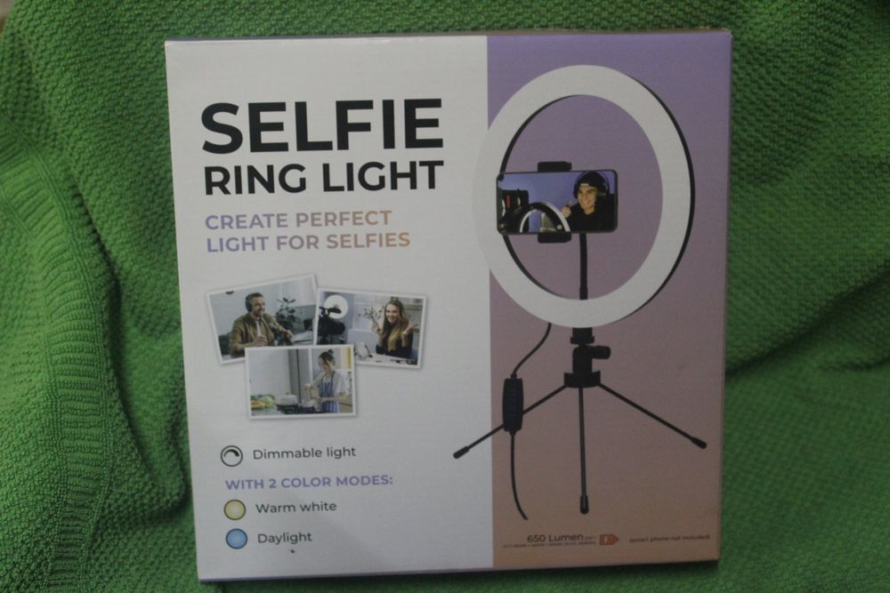 TronicXL Stativ + XXL Ringlicht - 210cm Kamerastativ Mit Ring Light Für YouTube & TikTok