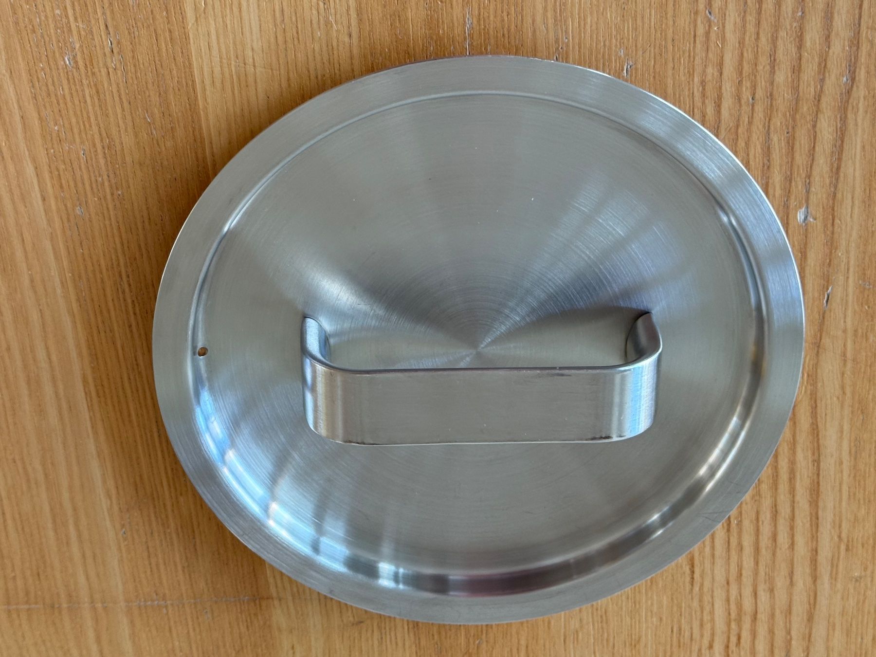 Migros Padelle: Pfanne mit Deckel, Edelstahl, 16 cm – Usato da Horgen venduto da Xhystos 8
