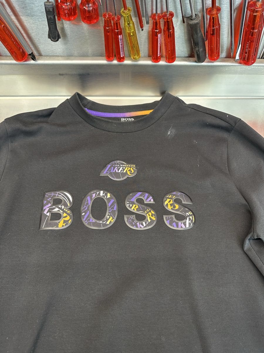 Hugo Boss Maglioni & Felpe: Boss Lakers NBA Pullover Schwarz – Usato da Schwende venduto da weesli 1