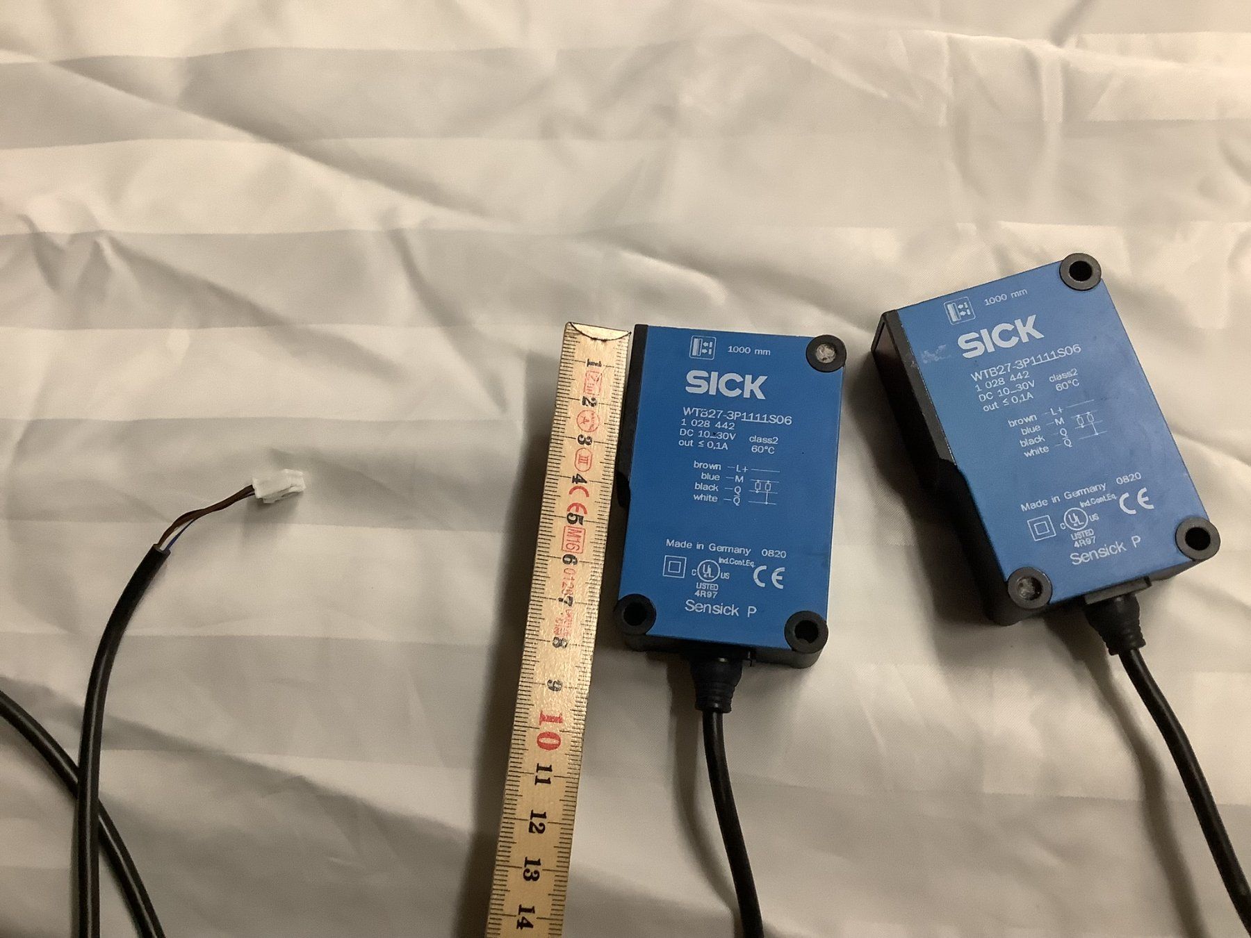 Elektronikbauteile: SICK LICHTSCHRANKEN  WTB27-3P1161S06 optisch – Gebraucht aus Glarus von Mdelphi 2