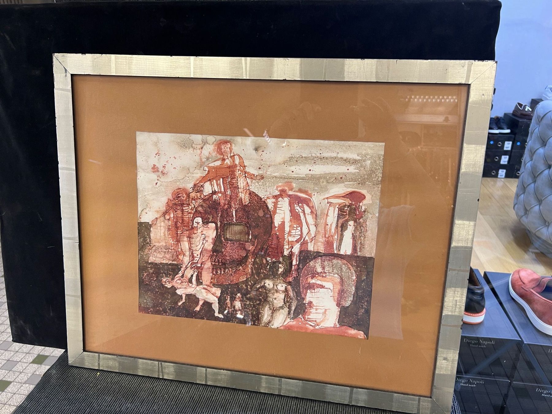 Dipinti: TABLEAU EROTIKO-MAKABRE – Usato da Genève venduto da Qanil77