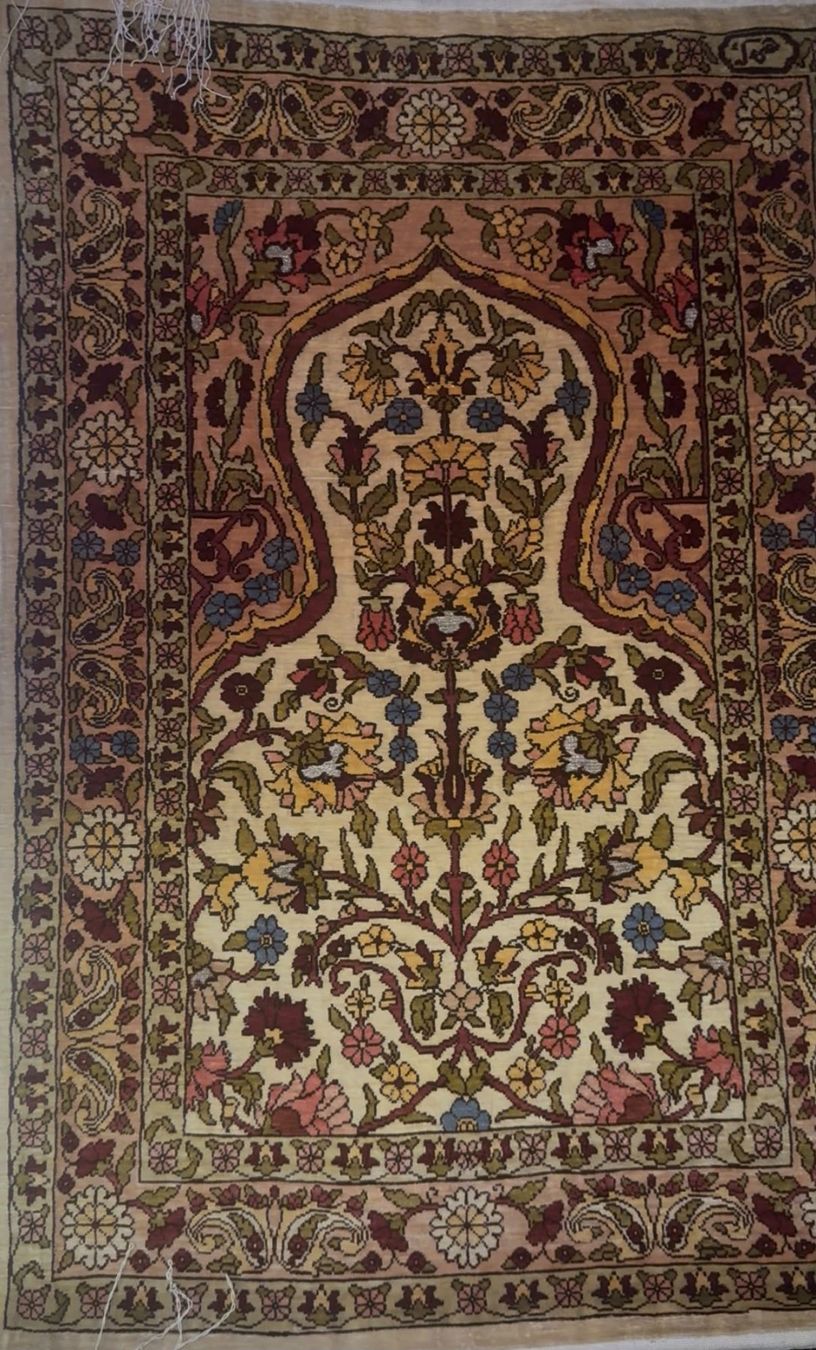 Tappeti: Tapis de 100% Soie Hereke Turque – Usato da Coppet venduto da jcmichaca62