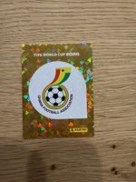 Panini WM 2026 Sticker GHA 1 Ghana Wappen Glitzer