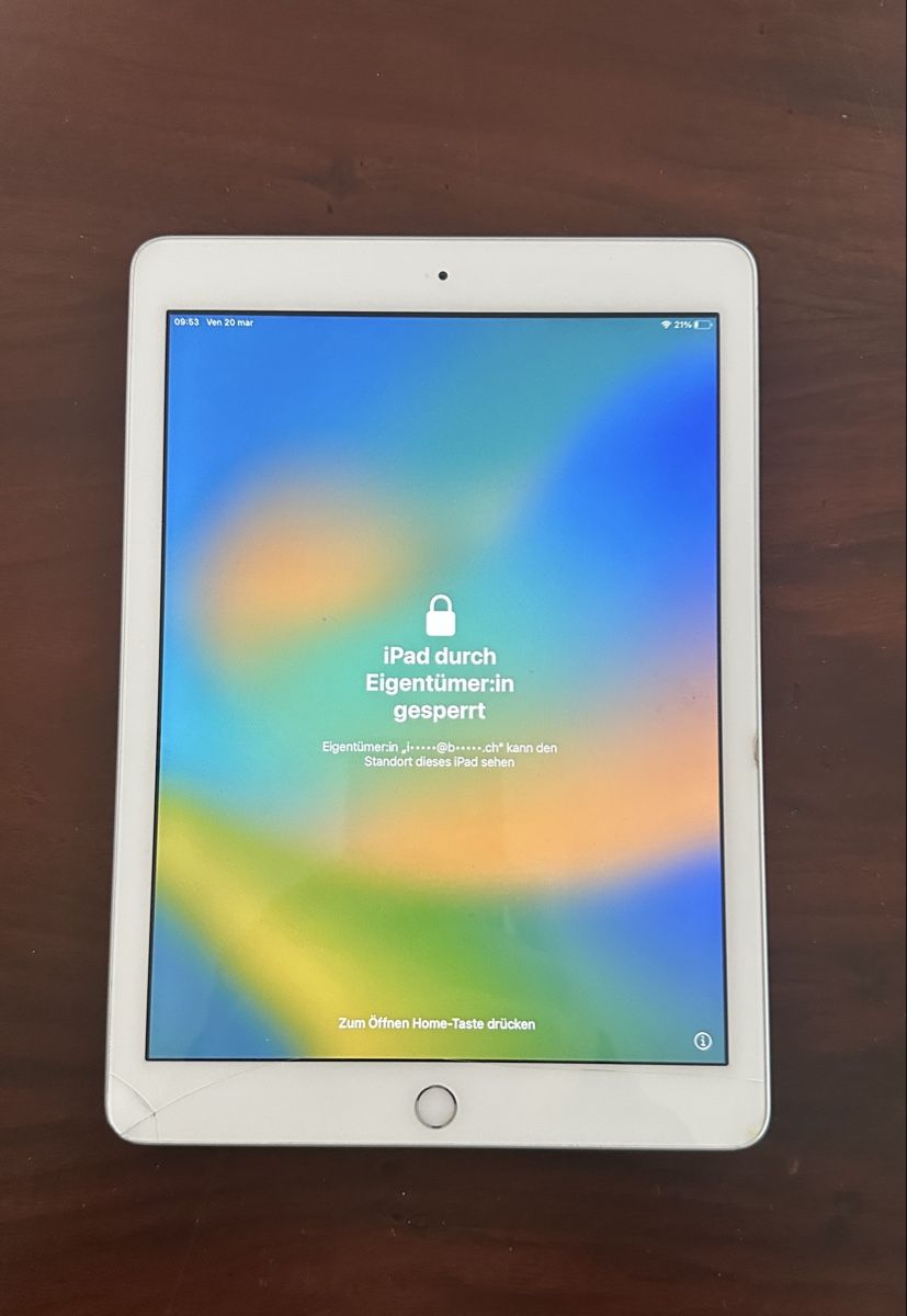 Apple Tablet PC: iPad 5. Generation, 32 GB, Wi-Fi, Silber – Usato da Genestrerio venduto da Demis27