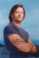 Original Autogramm von HUGH JACKMAN auf Großfoto