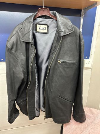 Vinci Lederjacke, Herren, XXL, Schwarz – Top Zustand!