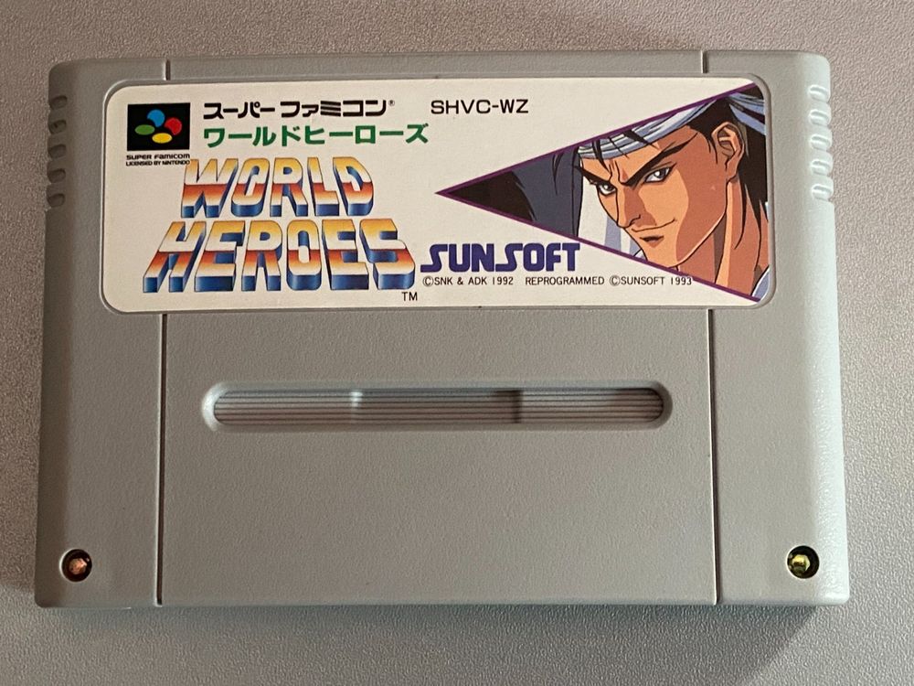 World Heroes SNES SFC (Gebraucht) in Rivera für CHF 3 – mit Lieferung ...