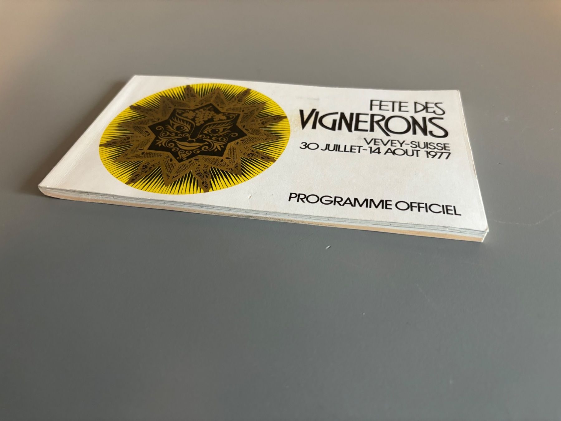 Libri: Programme de la Fête des vignerons Vevey 1977 – Nuovo (secondo la descrizione) da Clarens venduto da Scottoara 1