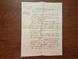 Brief Gemeinderat BELLIKON März 1914