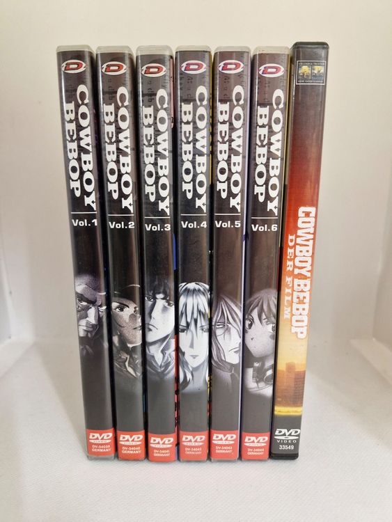 Cowboy Bebop - Komplette Serie & Der Film (1998-2001) 7 DVDs (Gebraucht ...