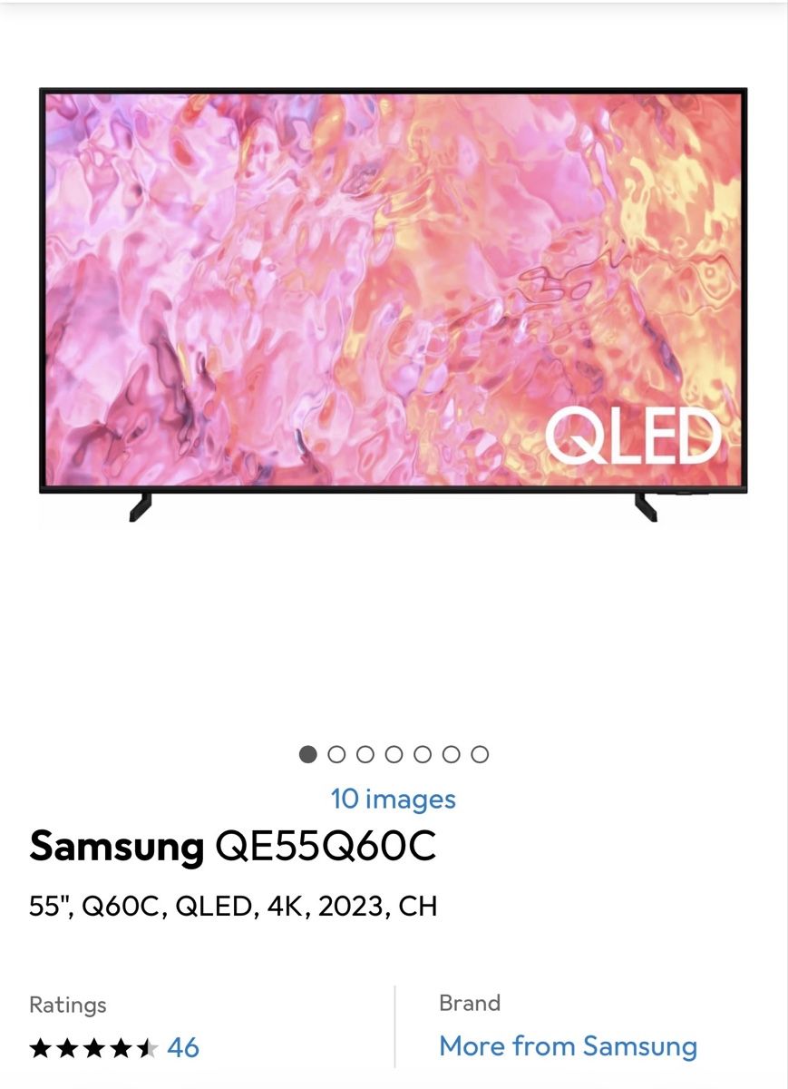 Samsung Fernseher: Samsung TV, Flat Screen, Black, Like New Condition – Neu (gemäss Beschreibung) aus Zürich von lou_n5jn 1