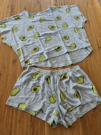 146/152 - Grösse, Kurzarm Pijama für Mädchen