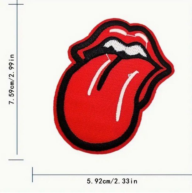 Toppe: PATCH ROLLING STONES NEU – Nuovo (secondo la descrizione) da Bad Ragaz venduto da Schtupsi