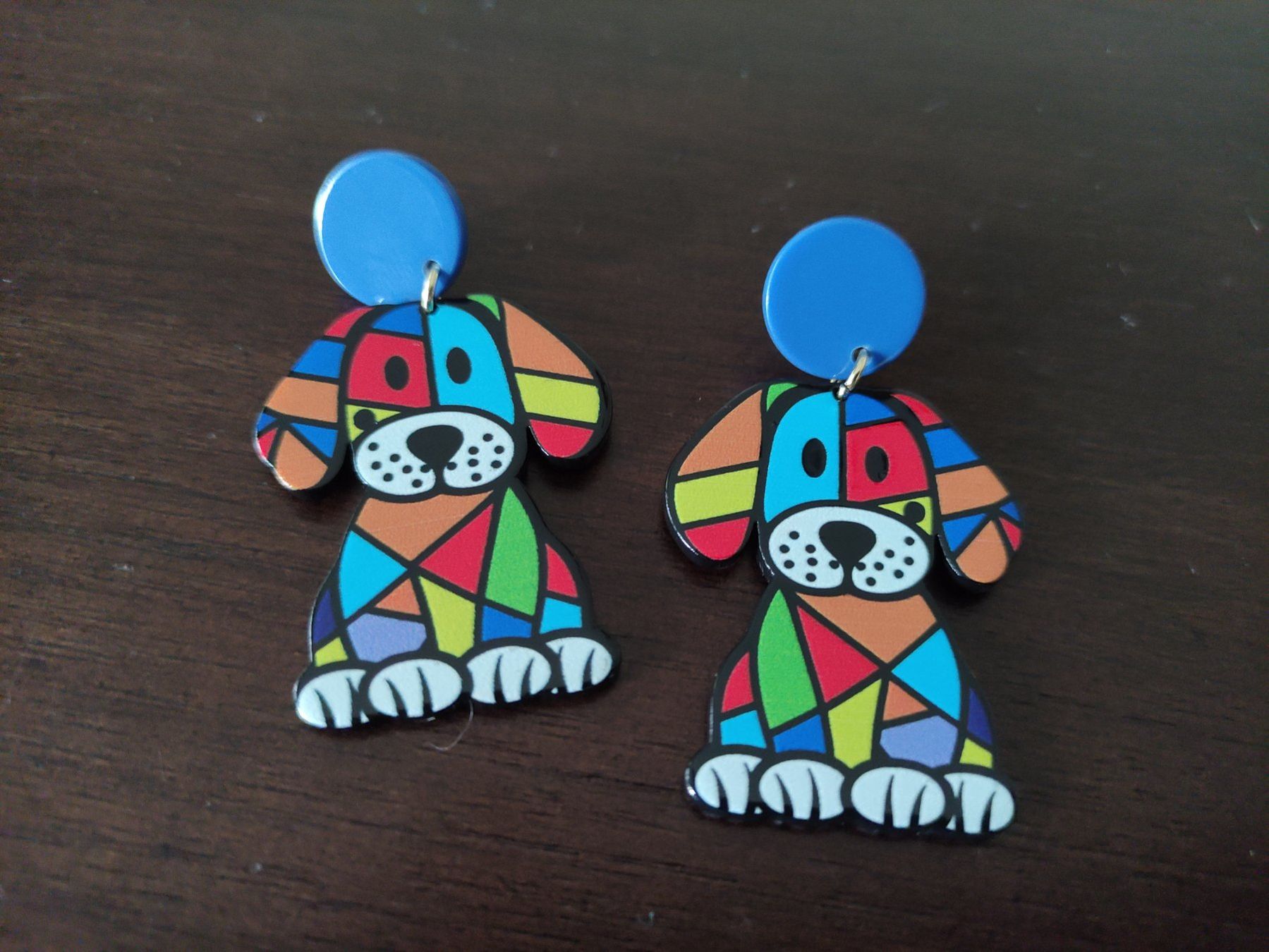 Orecchini pendenti & Orecchini a lobo: Boucles d'oreilles originales Chien neuves – Nuovo (secondo la descrizione) da YVERDON-LES-BAINS venduto da Tony-no 1