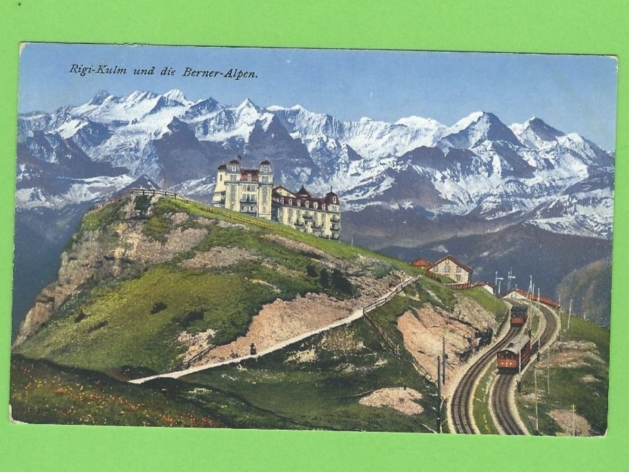 Cartoline postali: Rigi-Kulm und die Berner-Alpen – Usato da Zürich venduto da t24_de