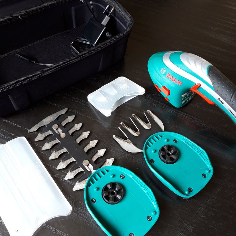 Rasenschere und Strauchschere Bosch Isio, mit LiIon Akku Kaufen auf