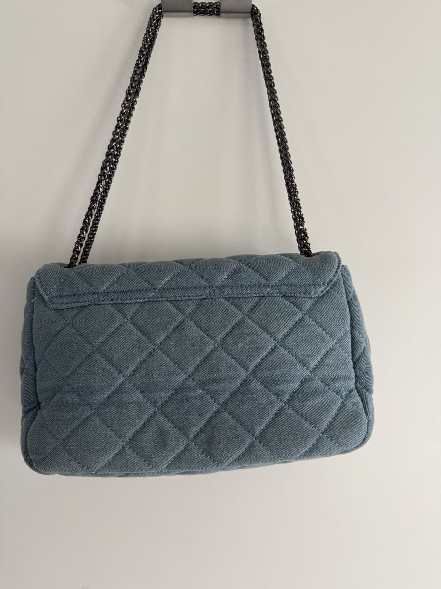 Hallhuber Borse da donna: Hallhuber Denim Handtasche mit Perlen – Usato da Zürich venduto da jag_9gyt 1
