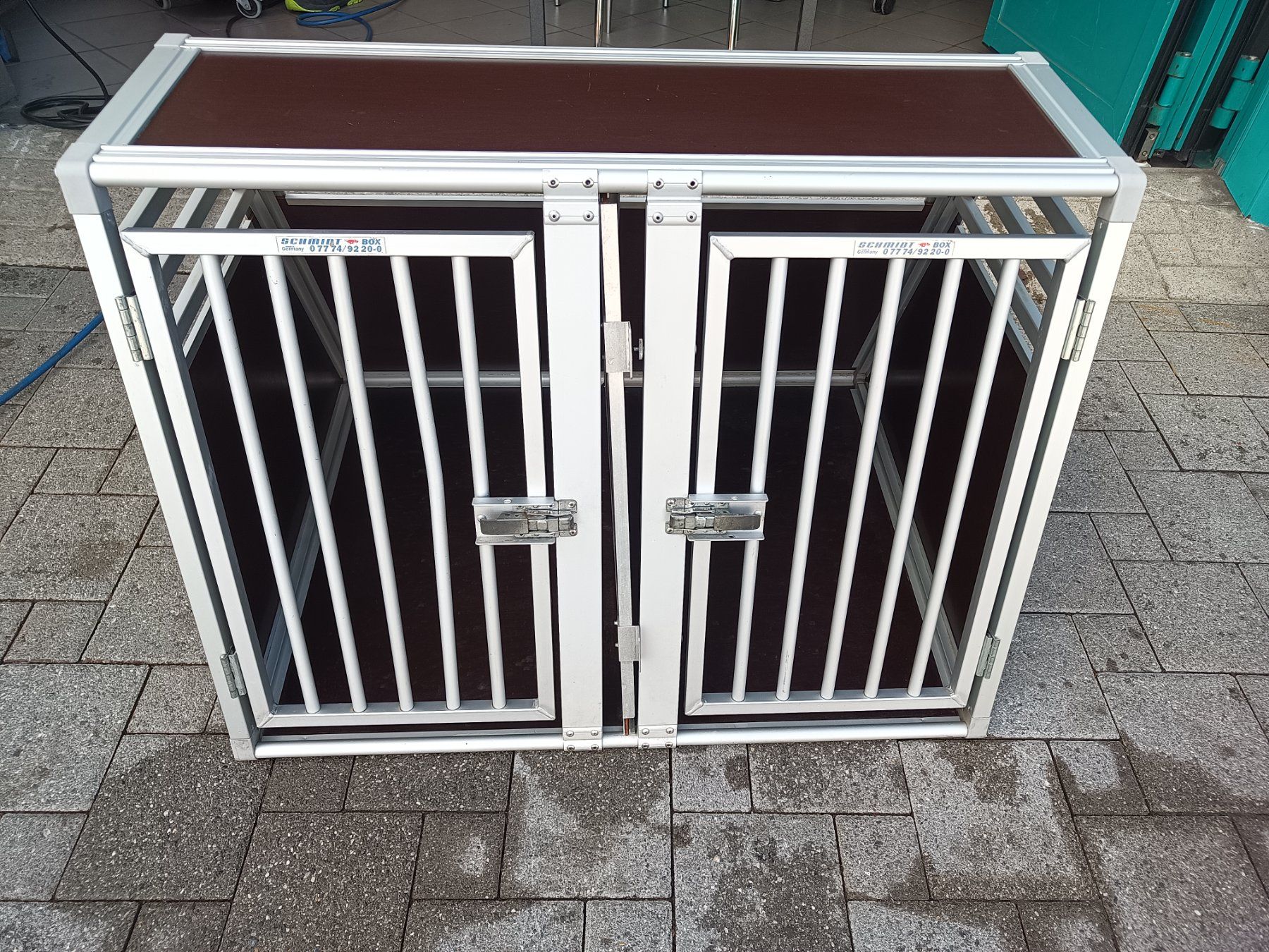 Cages, transport & sécurité: Hundebox Doppelhundebox – D'occasion à Oberegg par A-Z.Handel.Loehrer