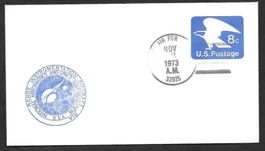 USA Ganzsache Nat. Aeronautics Space Administrat. 6.11.1973
